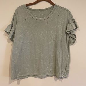 American Eagle Soft & Sexy Distressed T